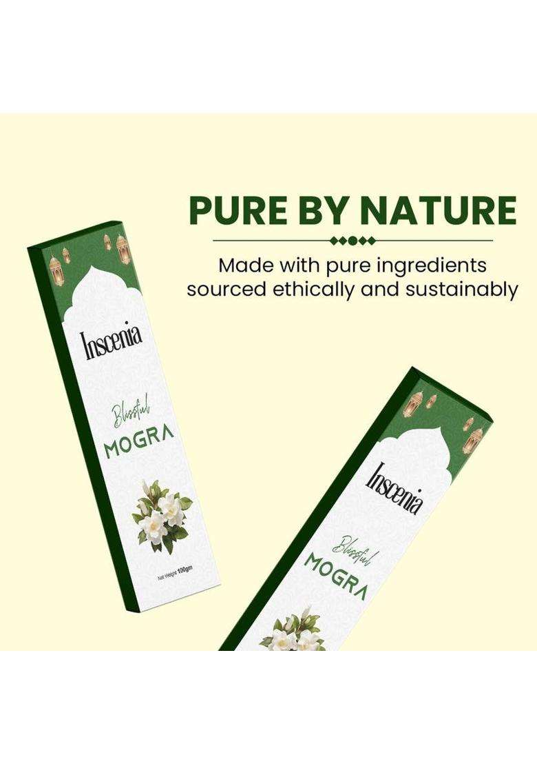 Inscenia RoseMogra Inscense Stick Combo 100Gm (200 G Set Of 1) - Indya