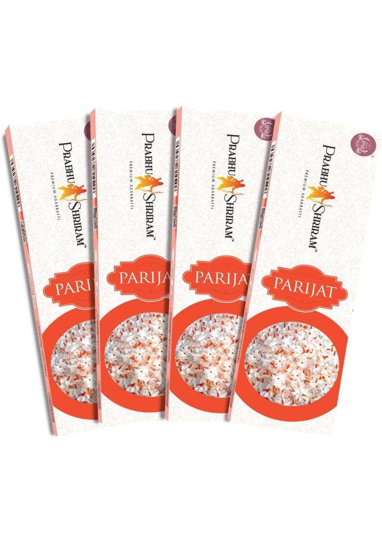 Prabhu Shriram Incense Sticks100% Charcoal Free Agarbatti Pack Of-4160 Sticks Nature Inspired Fragrance (40 Units Set Of 4) - Indya