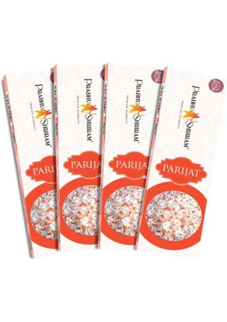 Prabhu Shriram Incense Sticks100% Charcoal Free Agarbatti Pack Of-4160 Sticks Nature Inspired Fragrance (40 Units Set Of 4) - Indya