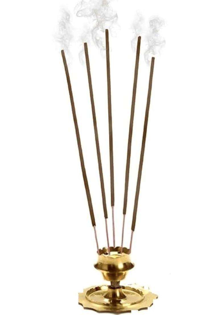 Pujahaat Premium Scented Incense Stick Masala AgarbattiNo Charcoal Sticks 100Gm Jasmine Fragrance (100 G Set Of 1) - Indya