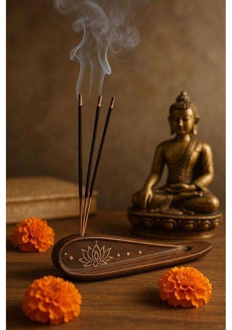 Imago Rose Flavour Fragrance Agarbatti Premium Five Star Incense Sticks (200 G Set Of 1) - Indya