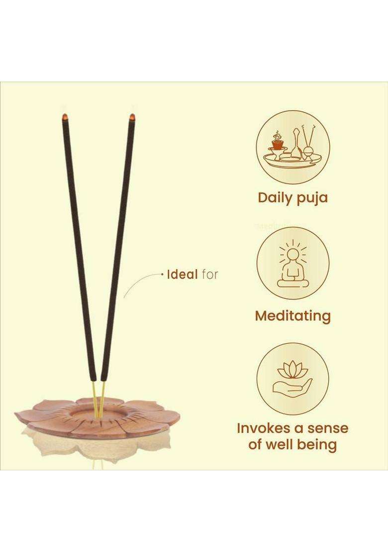 Divineflame Aromatic Agarbatti Sticks For Temple Office & Home Tulsi (500 G Set Of 1) - Indya