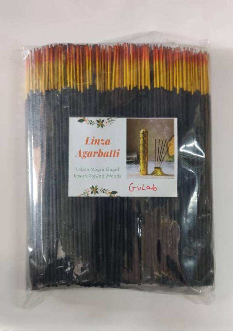 Linza Sai Gulab Scented Agarbatti (1000 G Set Of 1) - Indya
