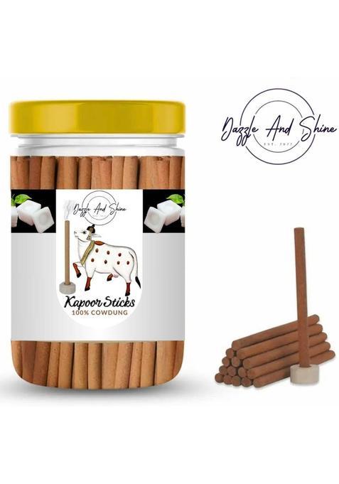 Dazzle And Shine Organic Cow Dung Dhoop Sticks Kapoor Guggul