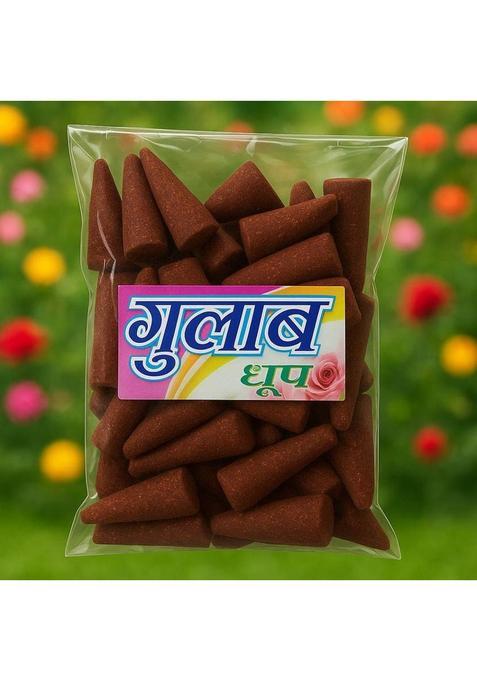 Mpw Rose Dhoop Cones 450G