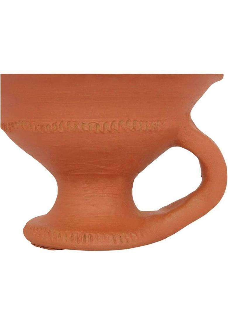 Shashivarnam Mitti Ka Dhoop Dani Burner Holder For Puja (Pack Of 1) Na Na - Indya