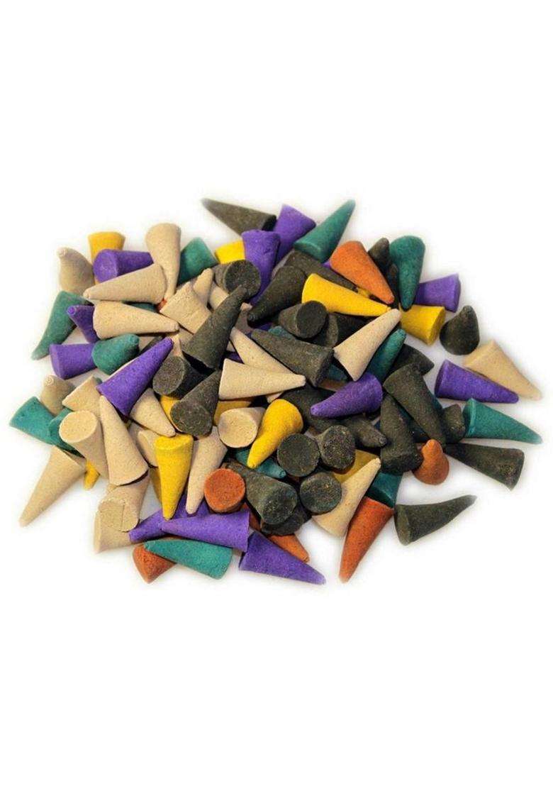 Asian Aura 50 Cones Jasmine Dhoop (Pack Of 50) - Indya