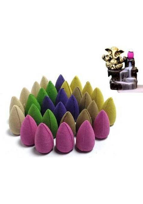 Zonizo Backflow Incense Cone Dhoop (Pack Of 30)