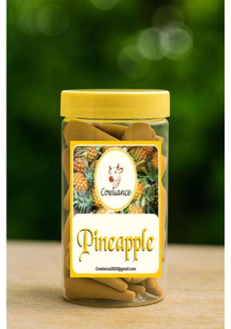 Cowliance Premium Aroma Incense Dhoop Cones For Spiritual Comfort Relaxation Floral Eucalyptus Lily (Pack Of 3) - Indya
