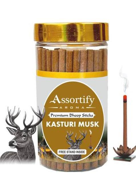 Assortify Kasturi Musk Sandal Sticks Box Dhoop
