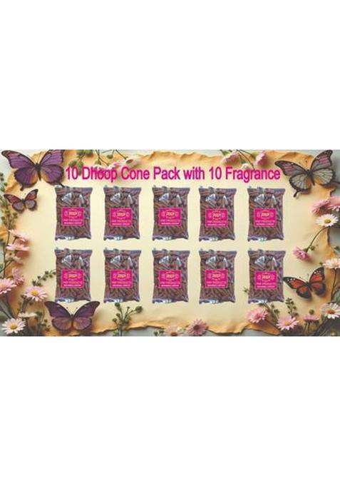 Mahabali Group Premium Dhoop Cone 50 Gm Each Pack