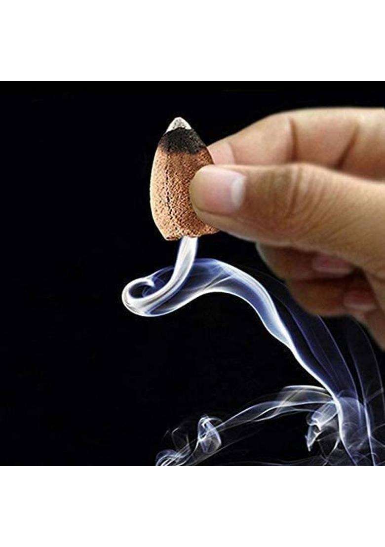 Bzilo Only 90 Backflow Smoke Cone Waterfall Incense For Puja Cones I39 Blossom Dhoop - Indya