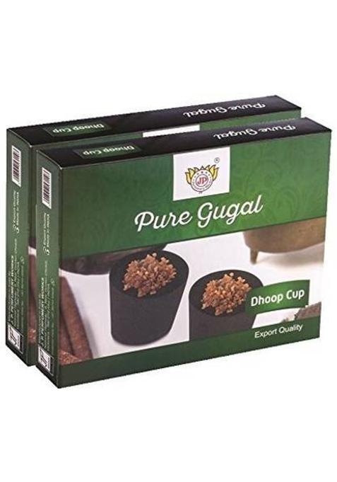 Bronto Perfumery Works Pure Gugal Dhoop Cup 2 Pack Guggul (Pack Of 2)