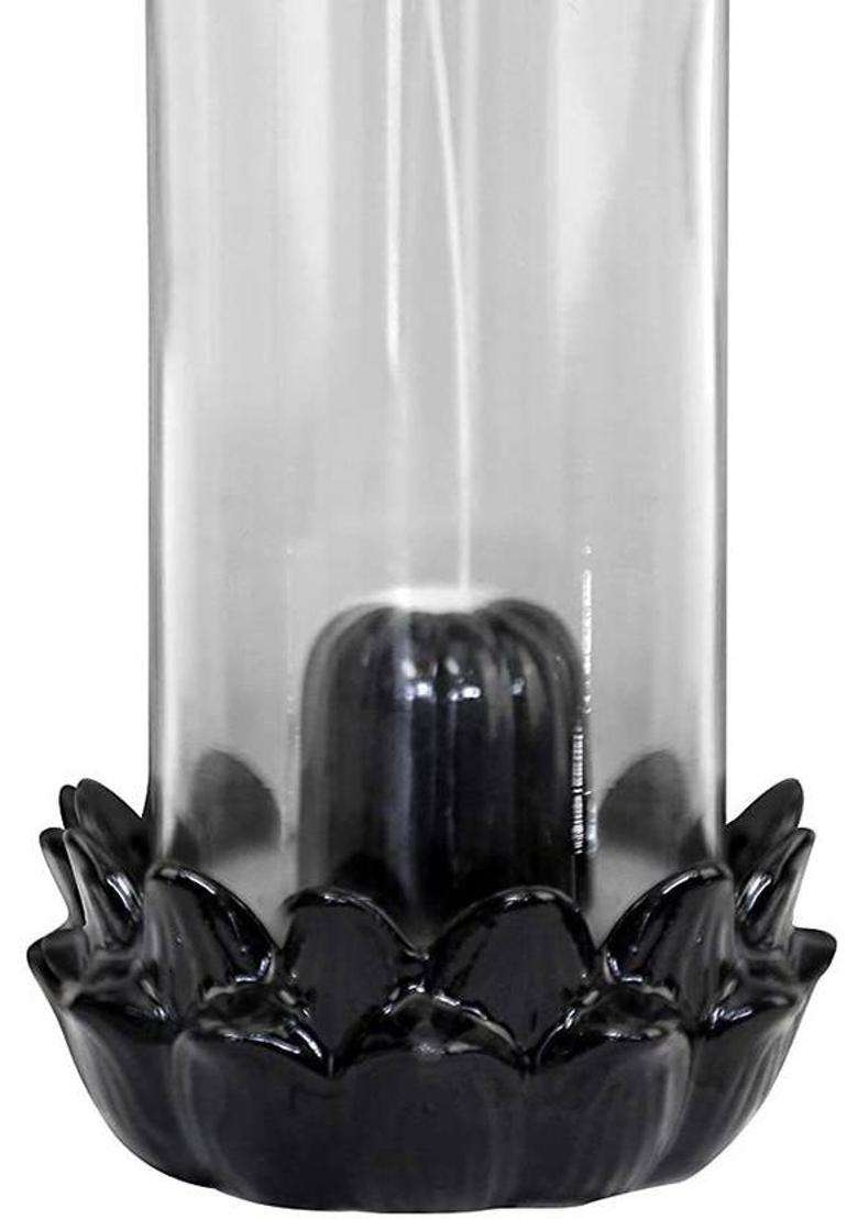 Janak Shivling Ceramic Dhoop Holder Floral - Indya