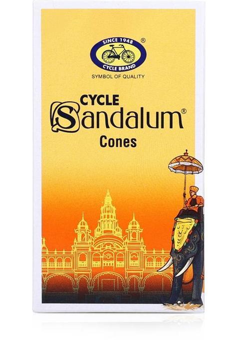Cycle Pure Sandalum Incense Cones 18N Sandal Dhoop