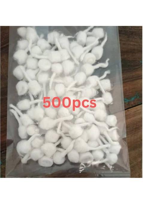 Tirupati Enterprises Cotton Wicks/Long Diya Batti For Daily Used In Pooja/Festival, Pooja Sc Wick (Pack Of 500)