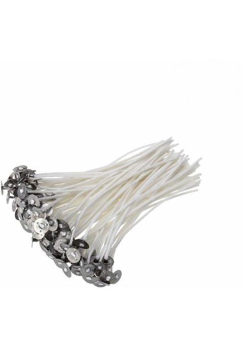 Deepsea 3 Inch Diy Candle Making Wicks Cotton Wick (Pack Of 100)