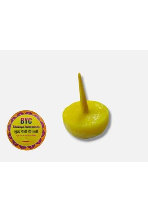 Bhavya Enterprises Byc Ghee Diya Batti For Pooja Aarti Handmade Batti Cotton Wick (Pack Of 150)