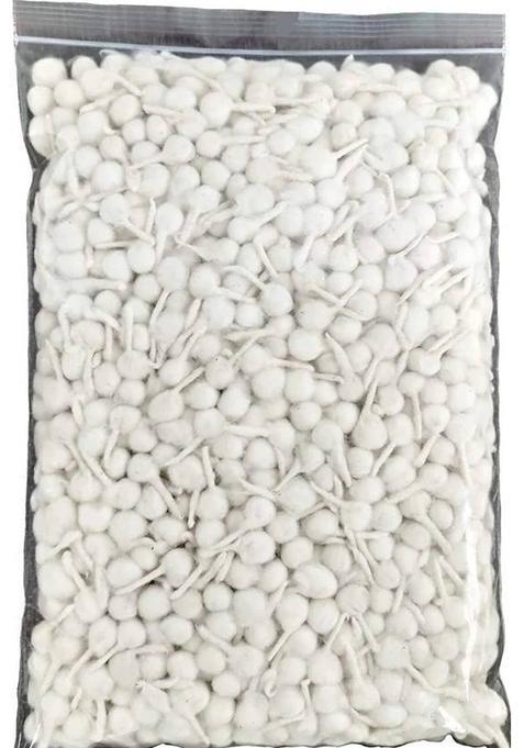 Bronto Cotton Round Wicks For Diya Batti/ Phool Batti /Puja Baati 500 Pac Wick