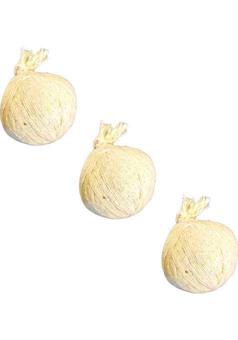 Epoojacart Pack Of 3 Laksha Vathulu- One Lakh Karthika Masam Special Vathulu Cotton Wick