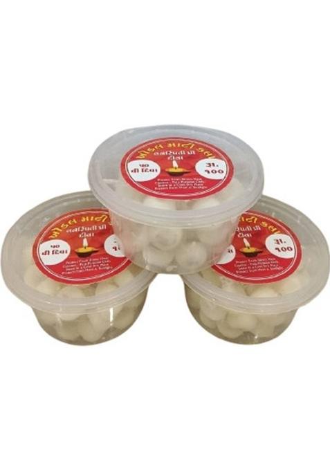 Khodal Mati Kala Vgdb50 Cotton Wick (Pack Of 50)