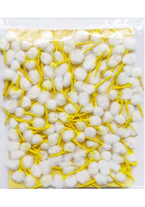 Goyal Group Yellow Rue Ki Bati Cotton Wick (Pack Of 500)