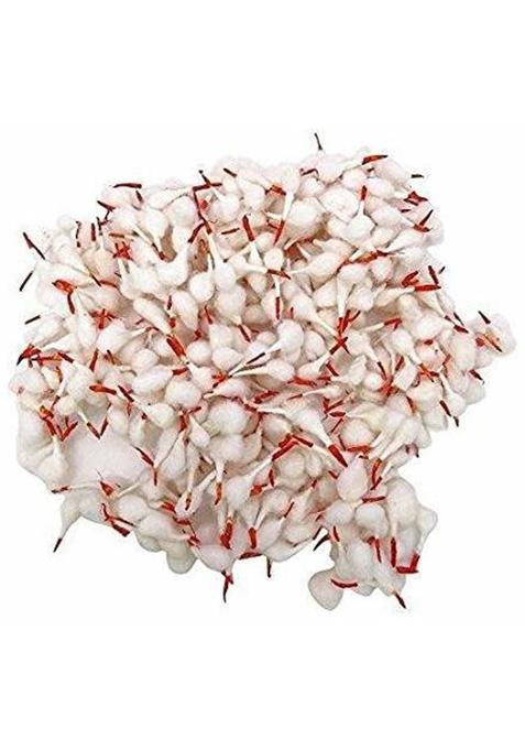 Om Phool Batti Round For Pooja Aarti Pack Of 1100 Pcs. Cotton Wick (Pack 1100)