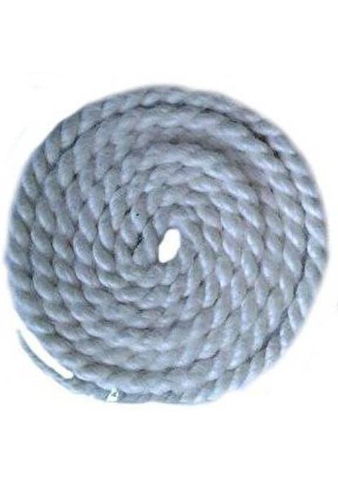 Om Phool Batti Long Akhand Batti White - Pack Of 12 Cotton Wick (Pack 12)