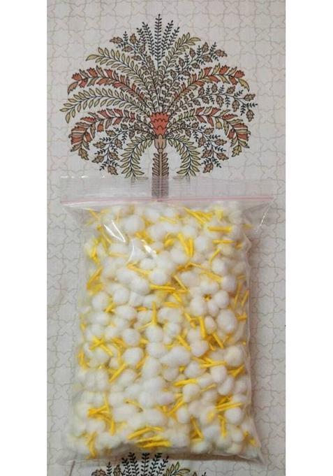 Sanwaliya Cotton Round Wicks For Diya Batti/ Phool Batti / Puja Baati 400 Pieces Wick