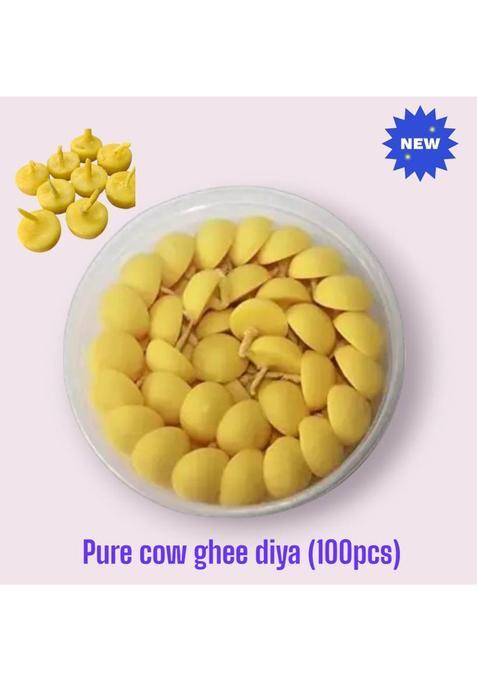 Naagvanshi 100% Natural Cotton Wicks For Pure Ghee Diya Lighting Wick