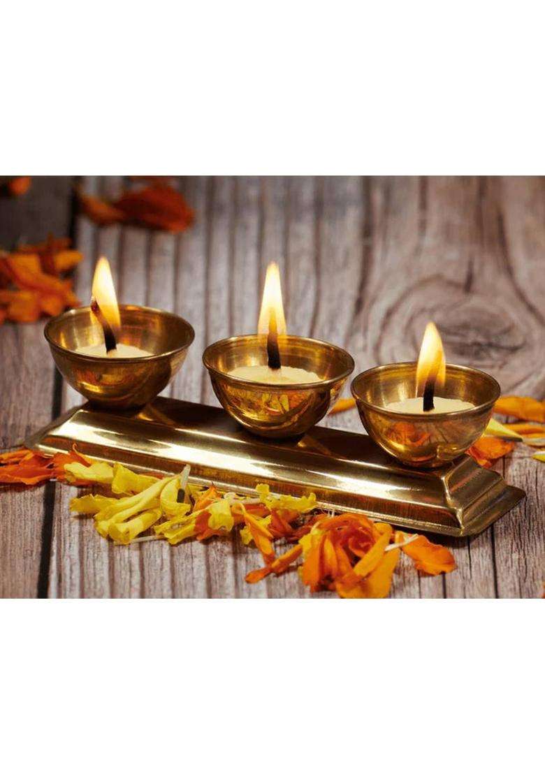 Karnienter Ghee Puja BattiJyoti For Aarti Cotton Wick (Pack Of 100) - Indya