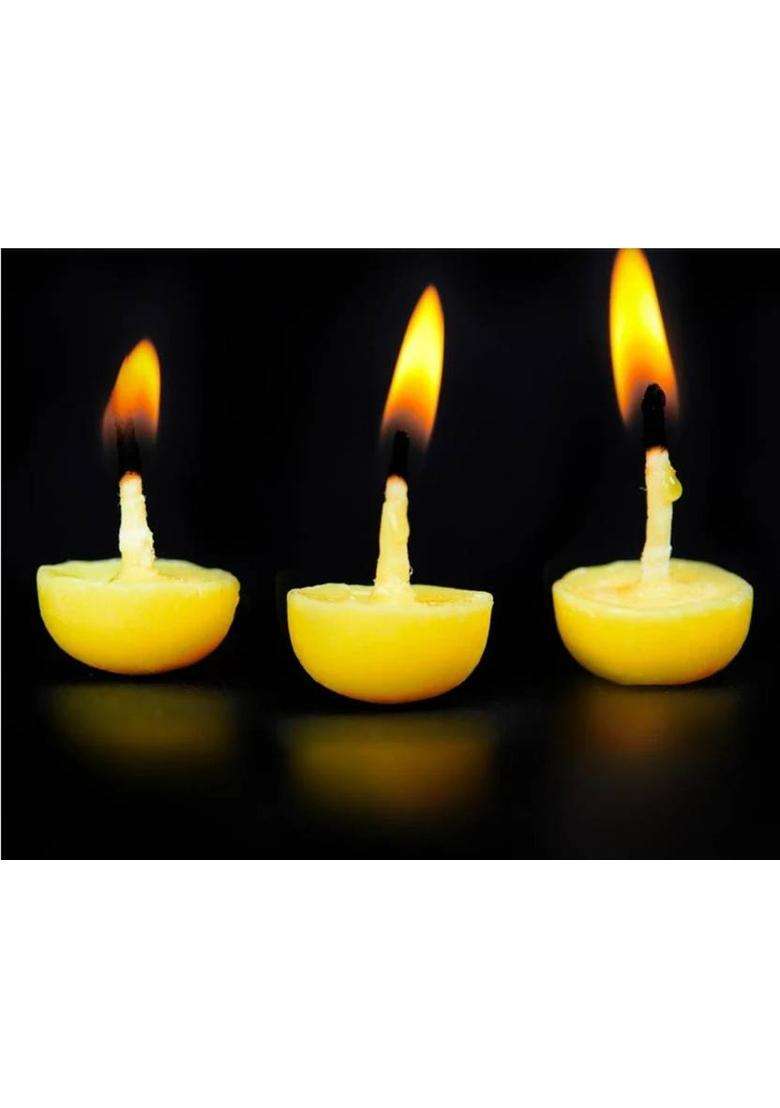 Karnienter Ghee Puja BattiJyoti For Aarti Cotton Wick (Pack Of 100) - Indya