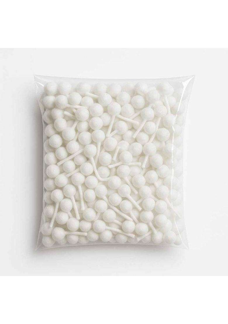Cbs Enterprises Round Puja Long 500Pcs Cotton Wick - Indya