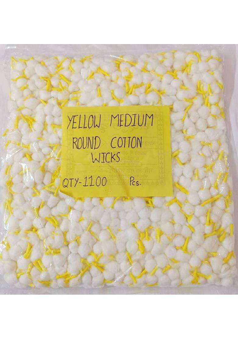 Sadguru Kripa Cotton Wicks(1100 Pcs) Wick - Indya