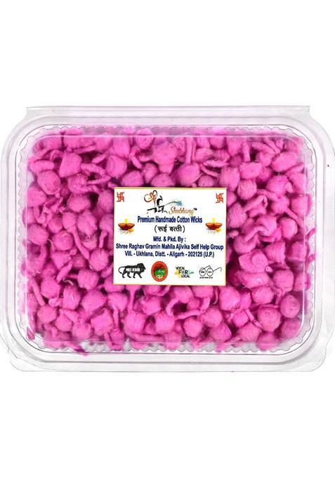 Shree Shubhang Pink Cotton Wicks Box Wick (Pack Of 1000)