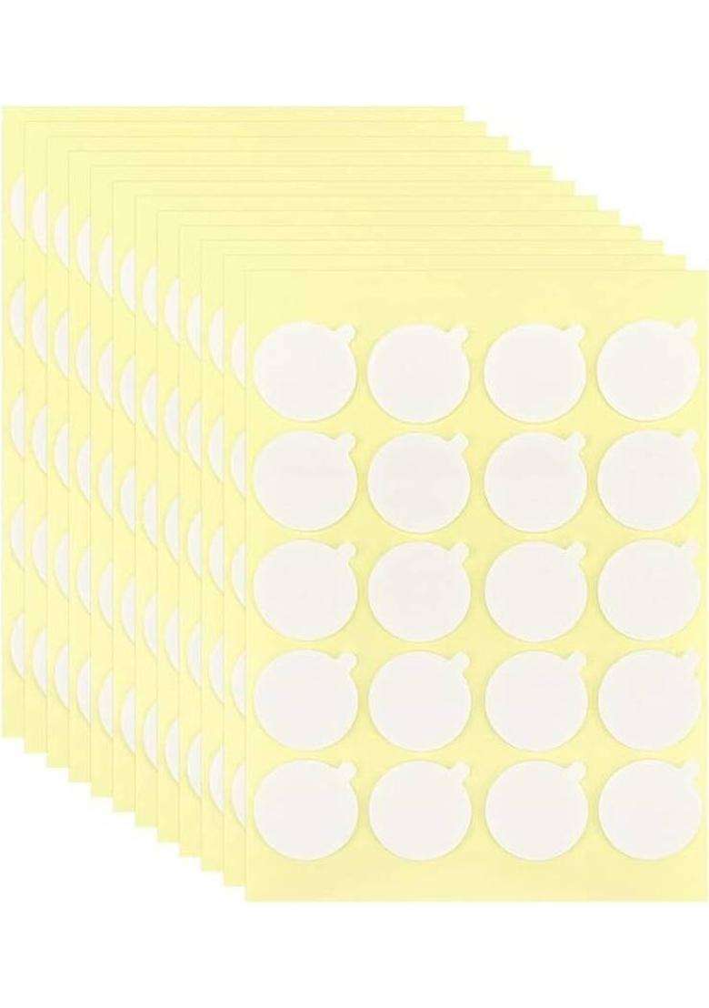 Symkard Candle Wick Stickers For Making Double-Sided Sticky Dots 100 Pieces Cotton - Indya