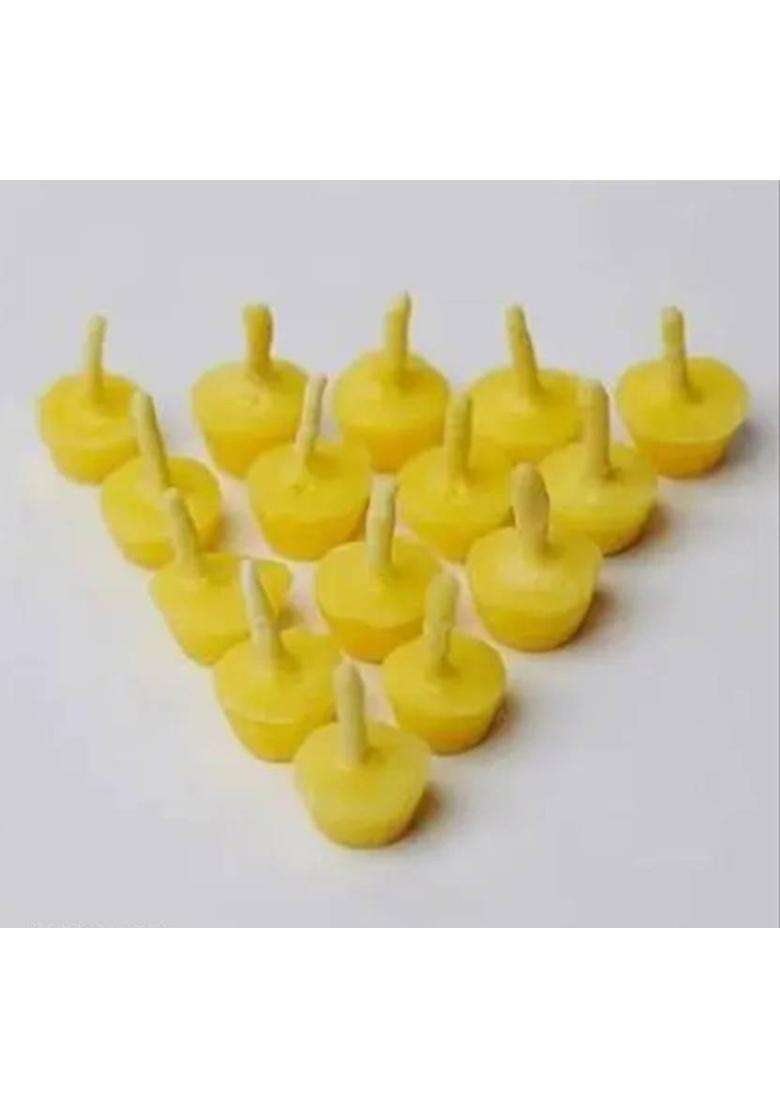 Naagvanshi Pure Cotton Wicks For Ghee Diya Batti - Pack Of 200 Pooja Wick (Pack 2) - Indya