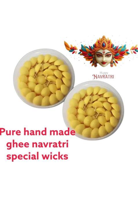 Naagvanshi Pure Cotton Wicks For Ghee Diya Batti - Pack Of 200 Pooja Wick (Pack 2)
