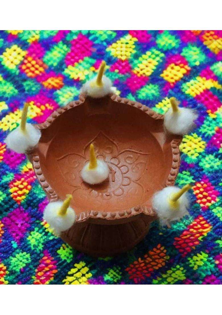 Pva Cotton Round Wicks For Diya Batti/ Phool Batti / Puja Baati 500 Pieces Wick - Indya