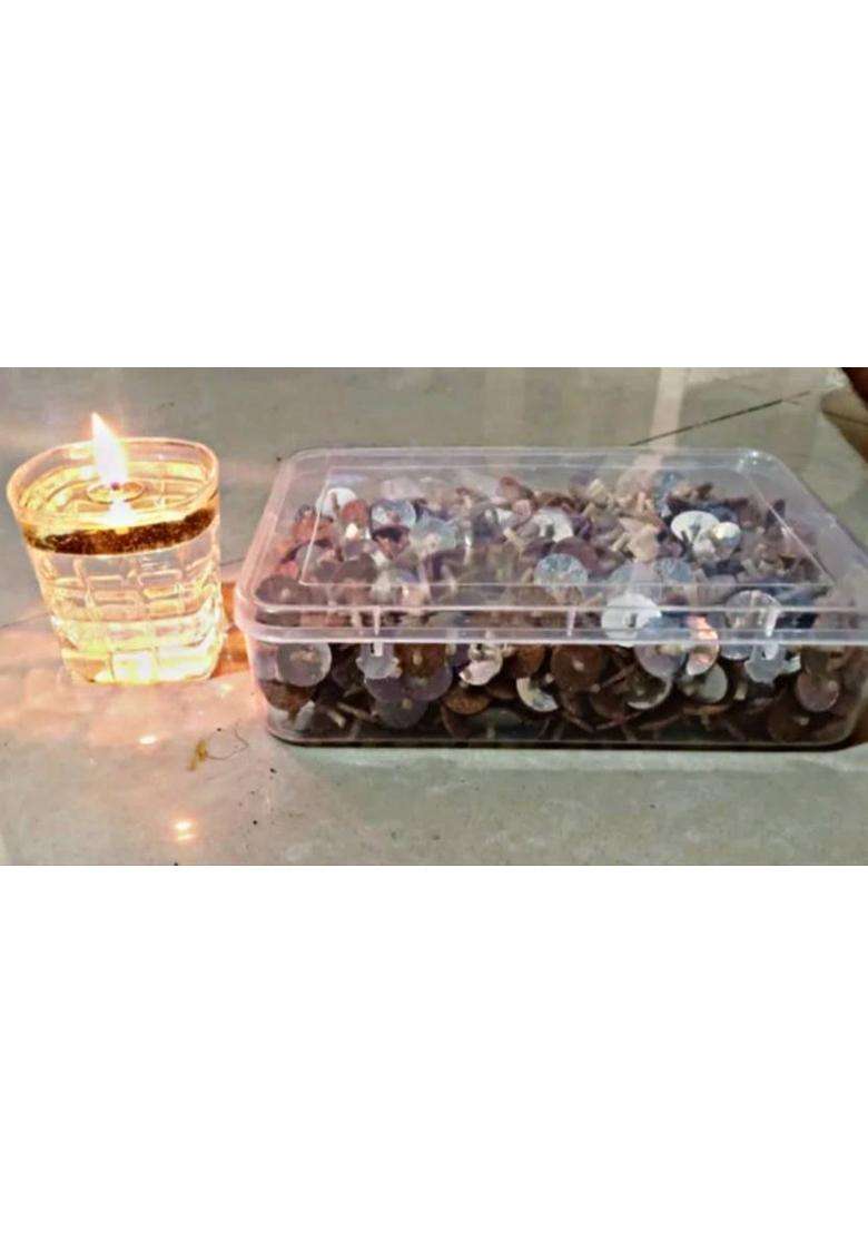 Va Floating Lights Magic Oil Diya Wicks Candles Tealight Parsi Vat. Cotton Wick (Pack Of 500) - Indya