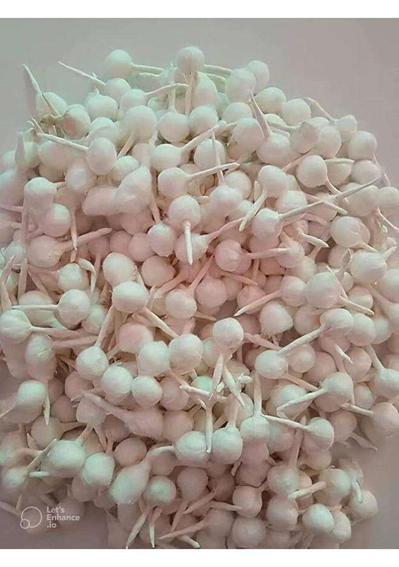 Kicksity Pooja Batti Diya Set Mathura Cottan Rui 300 Nug 1 Piece Mein Cotton Wick (Pack Of 3) - Indya