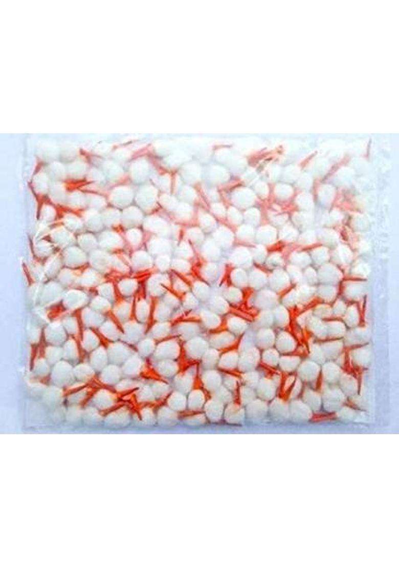 Kicksity Pooja Batti Diya Set Mathura Cottan Rui 300 Nug 1 Piece Mein Cotton Wick (Pack Of 3) - Indya