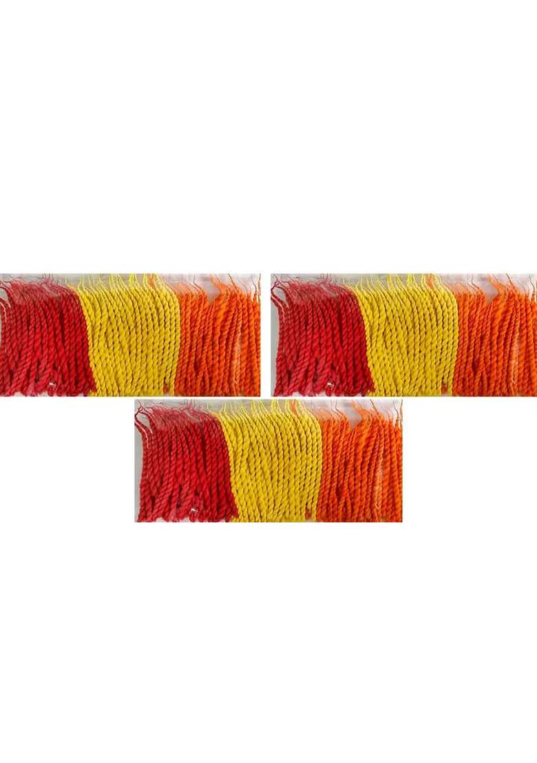 Ramani International Braided Cotton Wicks Wick (Pack Of 4) - Indya