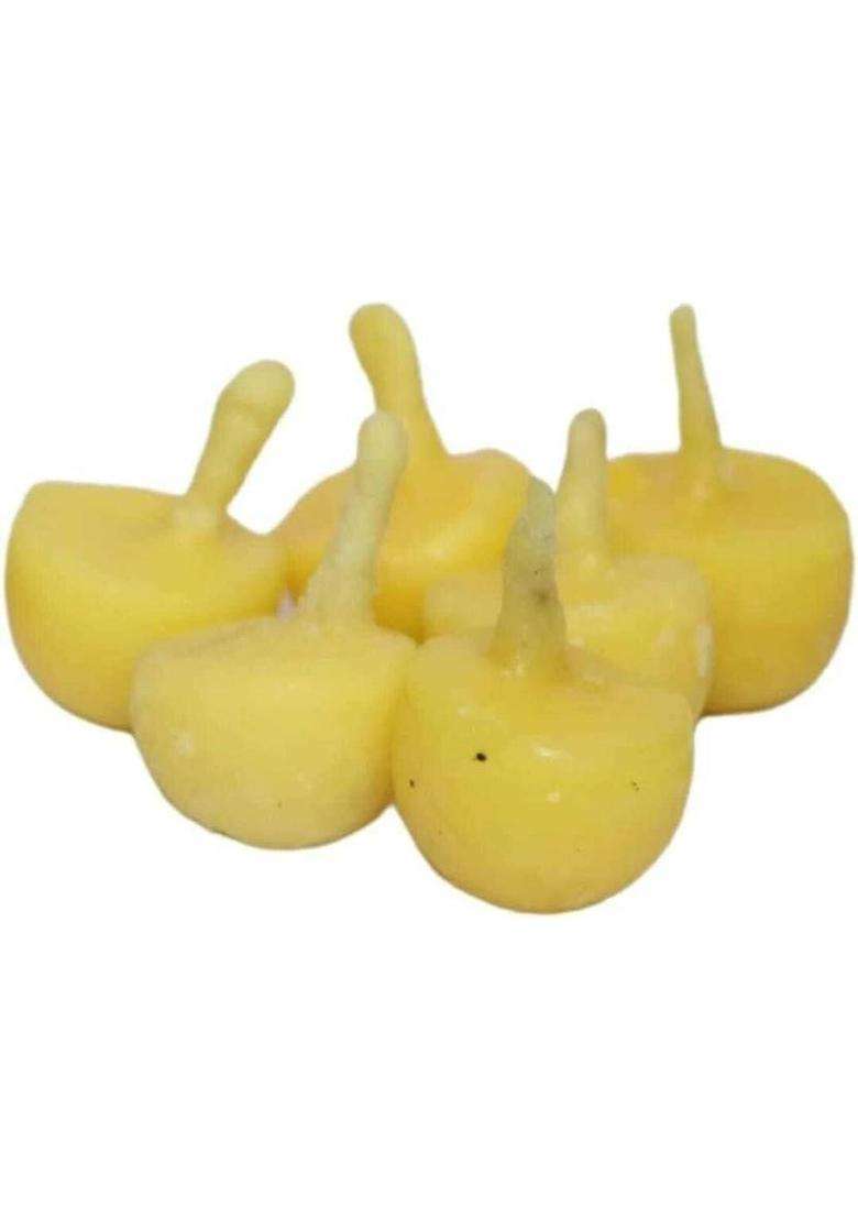 Ogu Handmade Ghee Diya BattiJyot Batti For Pooja Aarti - 100 Pcs. Cotton Wick - Indya