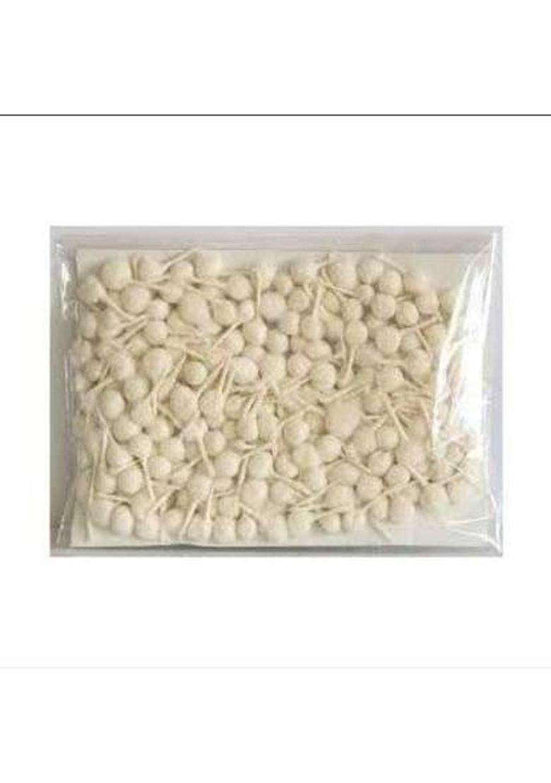 Vinarghya Round Cotton Wicks Wick (Pack Of 400) - Indya