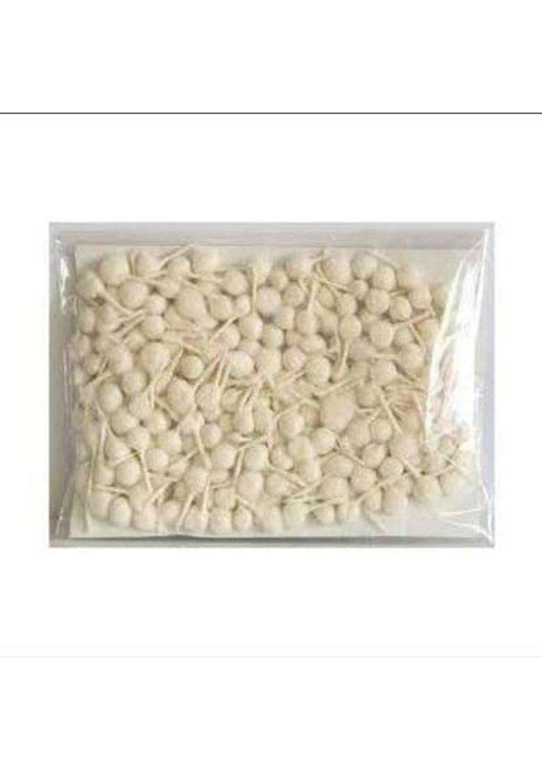 Vinarghya Round Cotton Wicks Wick (Pack Of 400) - Indya