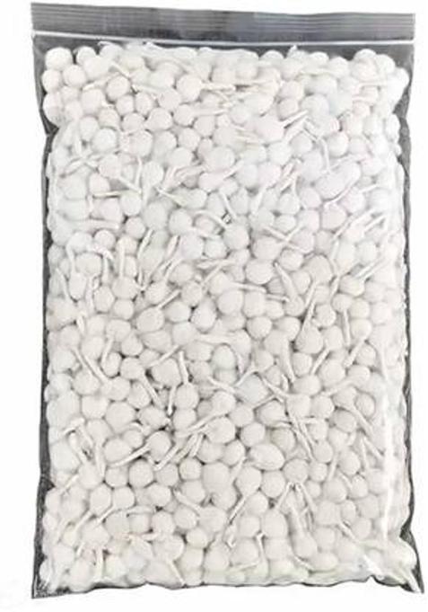 Rouhi Enterprise Pure Ghee Diya Pack Of 1000 Cotton Wick