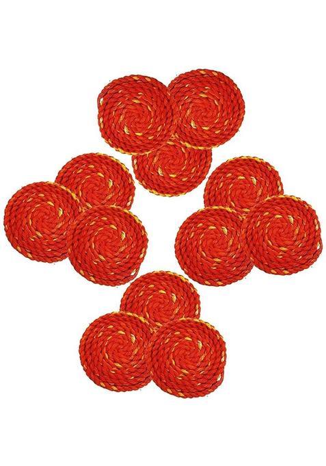 Arshita Enterprises Kalava Akhand Jyot Batti For Pooja/Pure Cotton Lambi Diya (Pack Of 12) Wick
