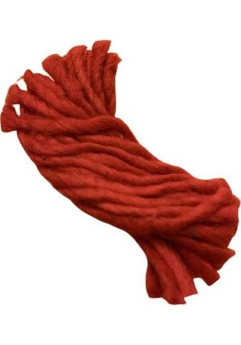 Tskutty Red Wick For Clay Lamp / Sivappu Thiri Pack Of 300 Cotton (Pack 300)