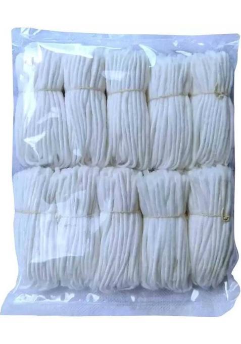 Sanwaliya Pujari Brand Long Diya Batti/Samay Bati/Bati For Arti Pooja 500 PiecesNew Cotton Wick